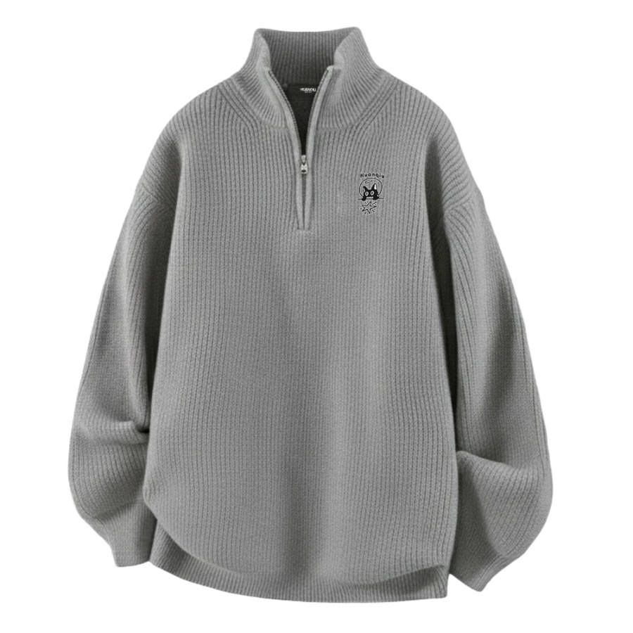 HUANQIU HUANQIU Sweaters Unisex Turtleneck Moderate Base Layer