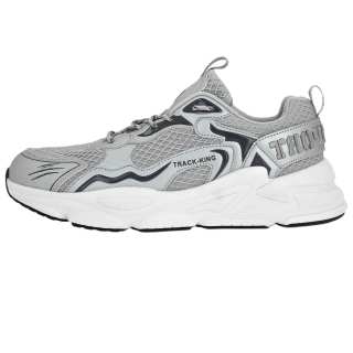 PLEIN SPORT Track King Low top Casual Shoes Unisex Silver