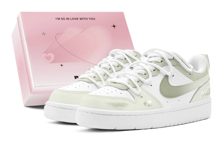 Nike Nike Court Borough Skateboard Shoes Women's Low Top White