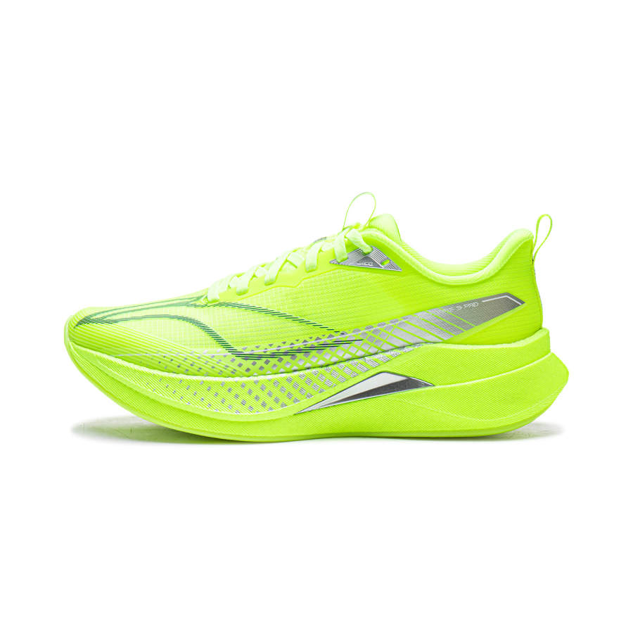 Li-Ning Li Ning Red Hare 9 PRO Running Shoes Women's Low Top Neon Bright Green