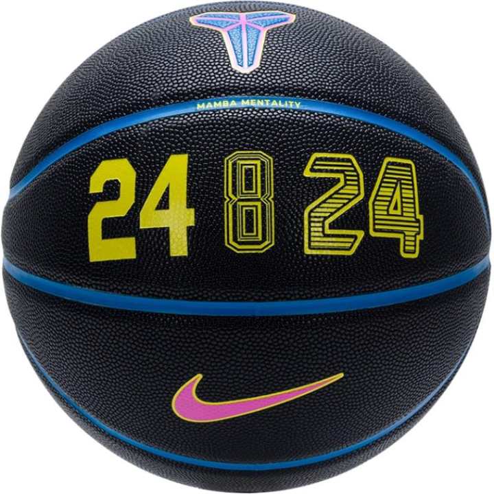 Nike Nike Kobe Synthetic Leather Basketball Black Size 7 Training Competition Unisex China Mainland Version