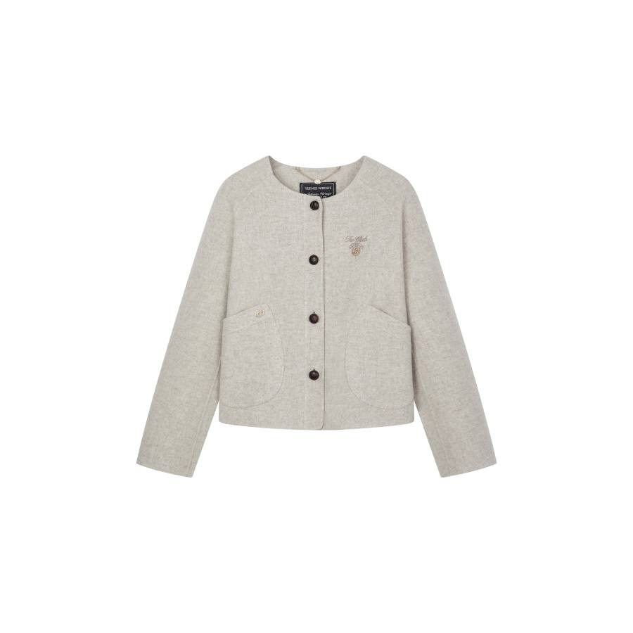 Teenie Weenie Coats Women's Collarless Moderate