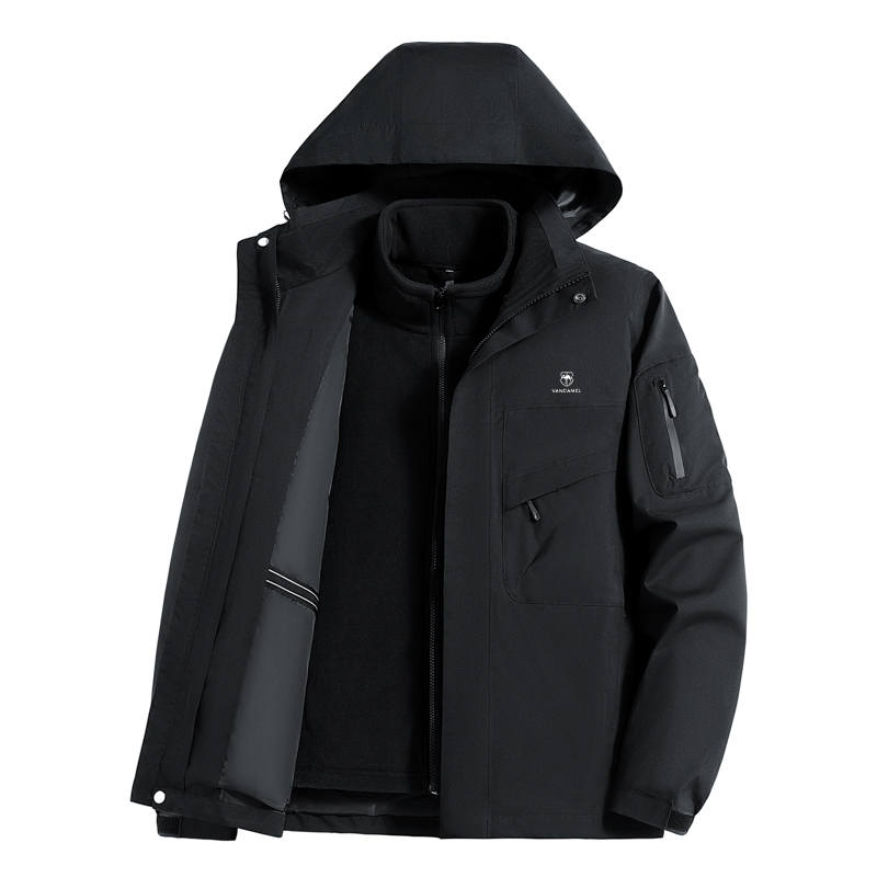 VanCamel VanCamel Jackets Unisex Stand Collar Moderate Workwear