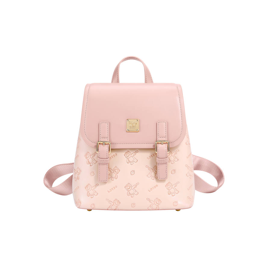 Disney Lotso Pu Backpack Women's Pink