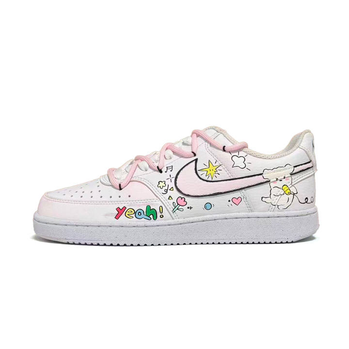 Nike Nike Court Vision 1 Love's Whisper Tube Low top Men's Women's Pink White