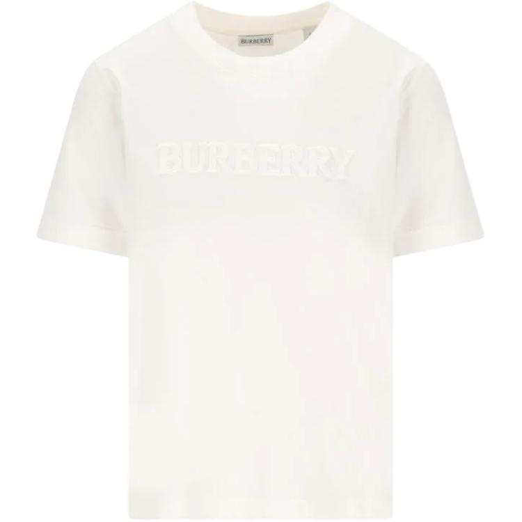 Burberry Logo Detailed Crewneck T-Shirt