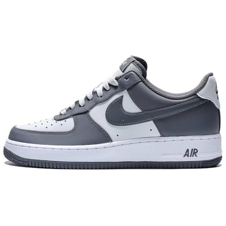 Nike Nike Air Force 107 Skateboard Shoes Men's Dark Gray White