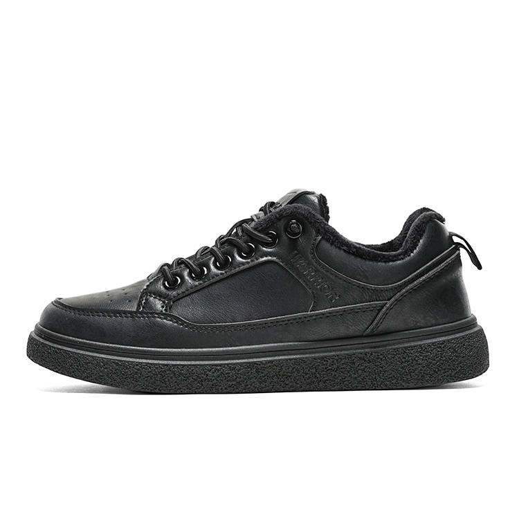 WARRIOR Warrior Casual Leather Shoes Men's Black