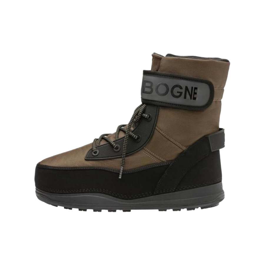 BOGNER BOGNER Fabric Short Snow Boots Men's Olive