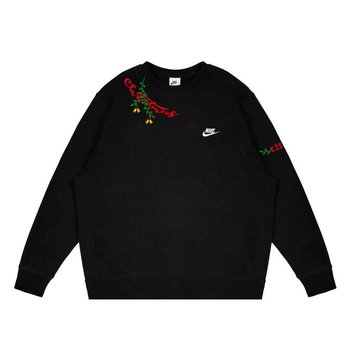 Nike Nike Sweatshirts Unisex Black Crew Neck Moderate Regular