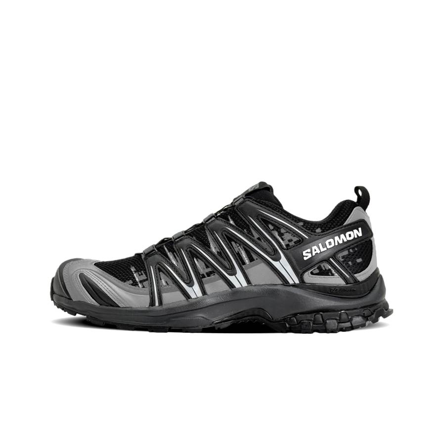 SALOMON XA PRO 3D Cushioning Breathable Cushioning Breathable Low top Running Shoes Unisex Black White