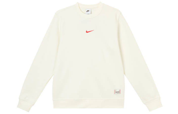 Nike Nike Sweatshirts Men's White Crew Neck Moderate