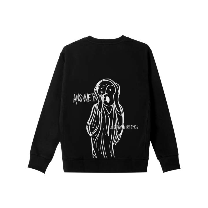 Nike Nike Sweatshirts Men's Black Crew Neck Moderate Regular
