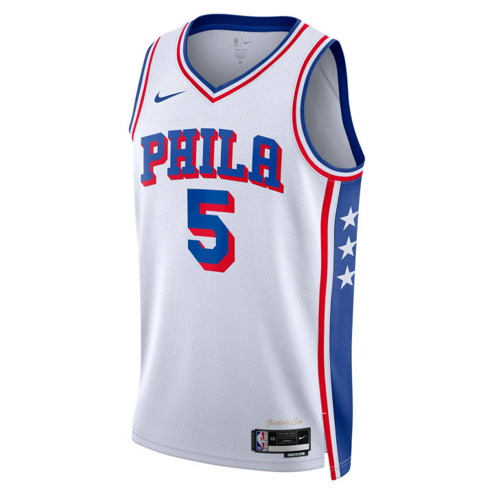 Nike Nike Philadelphia 76ers Basketball Jersey Unisex
