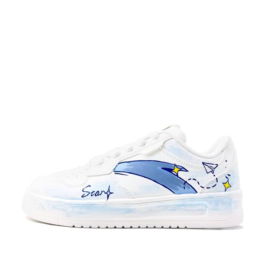 Anta Easy Paper Plane Low top Skateboard Shoes Unisex Blue