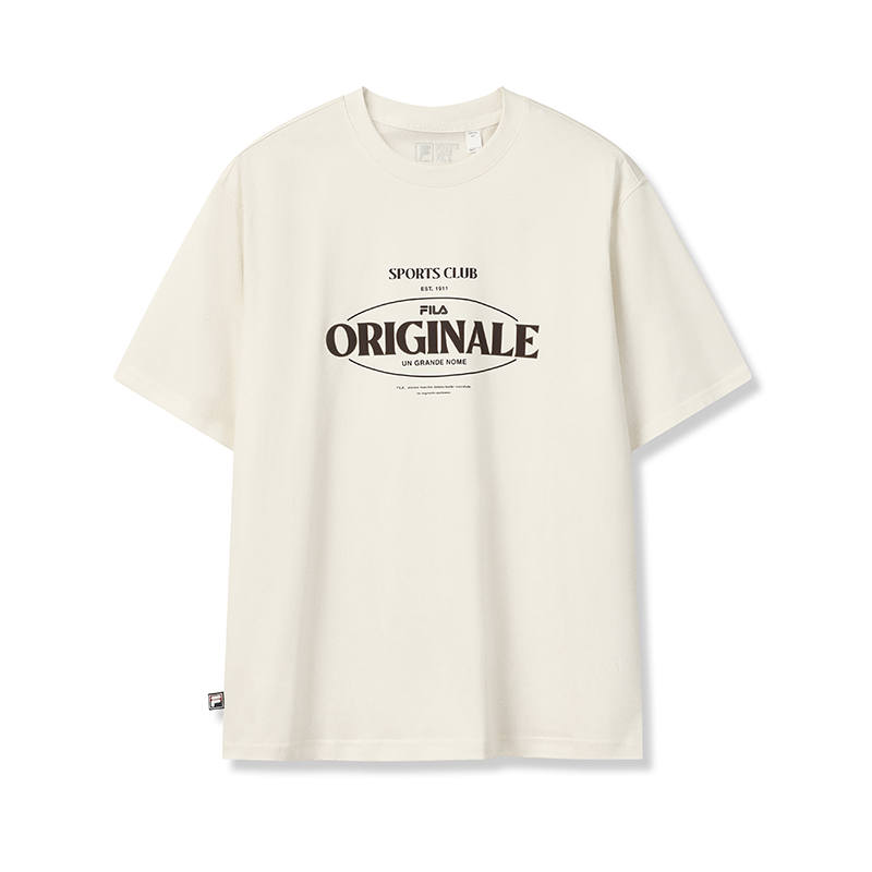 FILA ORIGINALE T Shirt Men's Albumen White