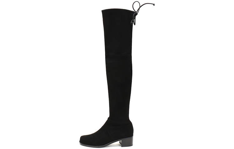 Stuart Weitzman Stuart Weitzman/SW Midland Suede Classic Over the knee Boots Women's Black