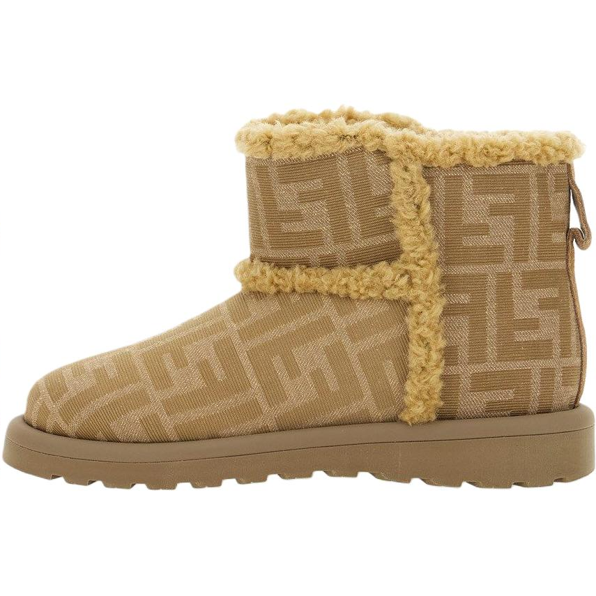 FENDI High top Kids' Boots Khaki Kids'