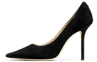 Jimmy Choo LOVE High Heels 10cm Women's Black