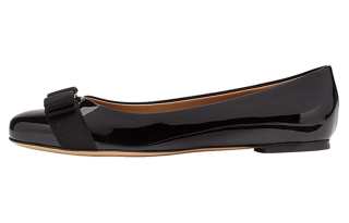 FERRAGAMO Leather Casual Shoes Women's Black