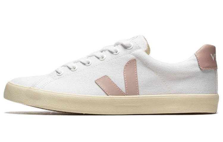 VEJA Esplar SE Casual Stylish Skateboarding Shoes Women's White Lotus