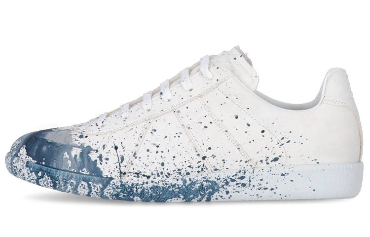 Maison Margiela Replica Leather Low top Casual Shoes Men's White