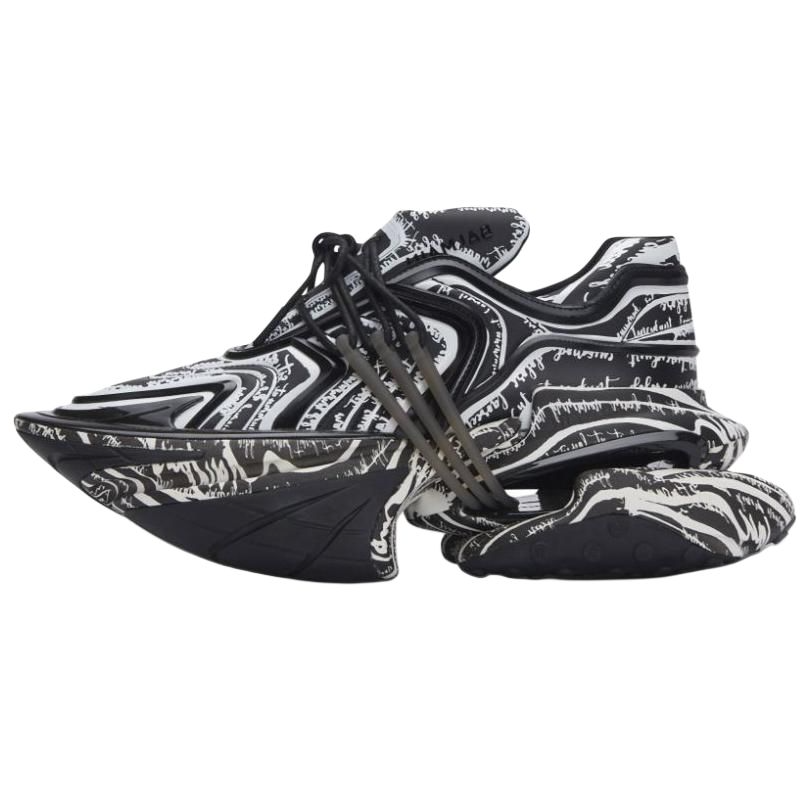 BALMAIN BALMAIN Unicorn Low top Casual Shoes Men's Black