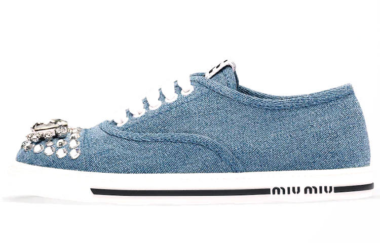 MIU MIU Casual Shoes Women's Blue