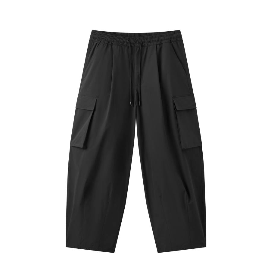 Semir Semir Cargo Pants Men's Black 90001 Moderate