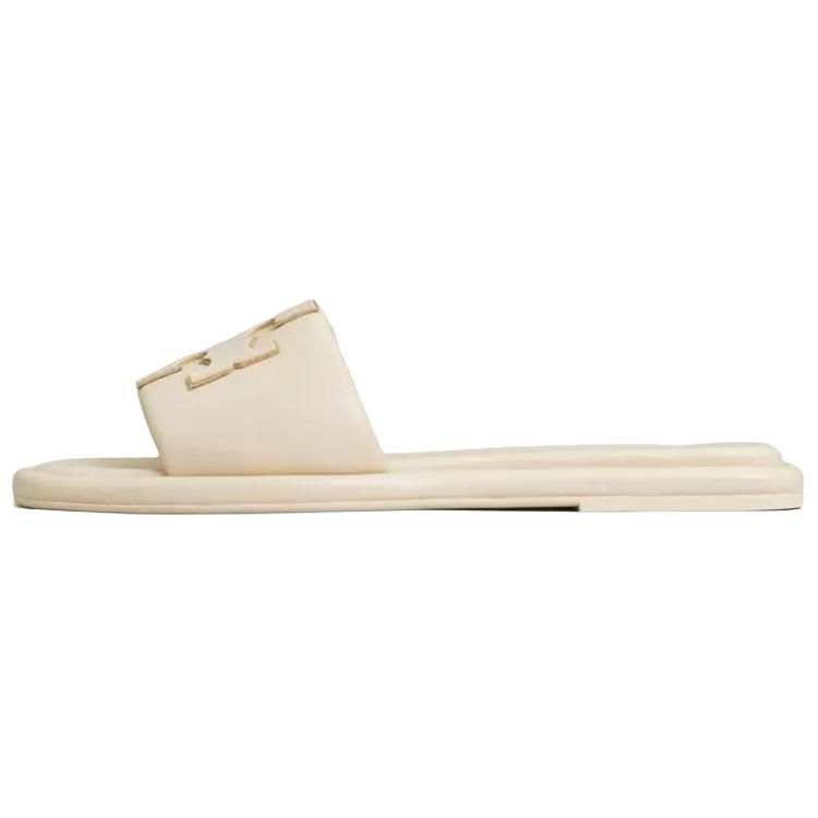 TORY BURCH Slide Slippers Women's Gold