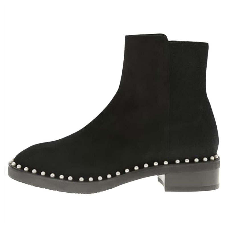 Stuart Weitzman Stuart Weitzman/SW Easyonpearl Ankle Boots 3.5cm Women's Black