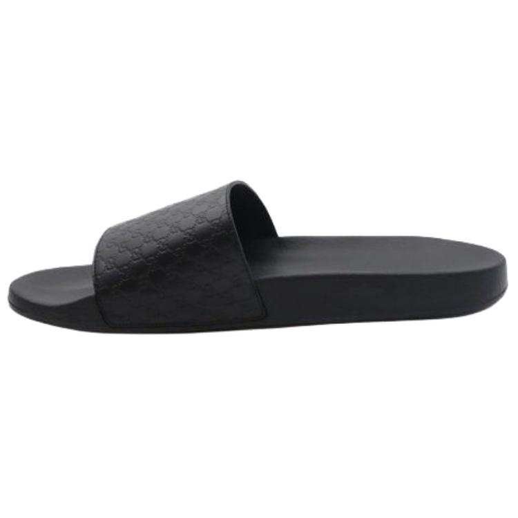 Gucci Wmns MicroGUCCIssima Slide 'Black' Women's