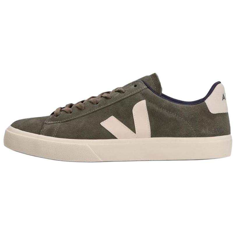 VEJA Campo Suede Fashion Trend Waterproof Low top Skateboard Shoes Unisex Green