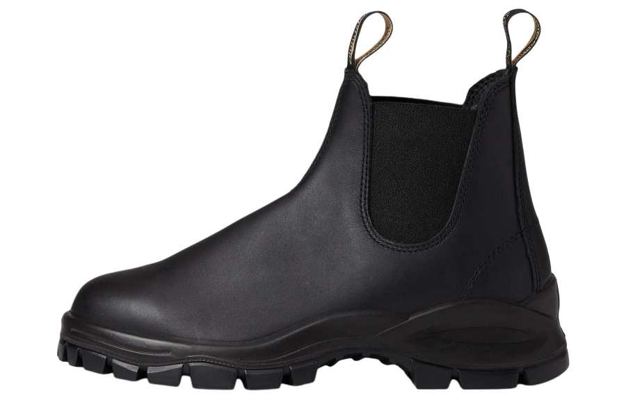 Blundstone Blundstone Leather Short Chelsea Boots Unisex Black