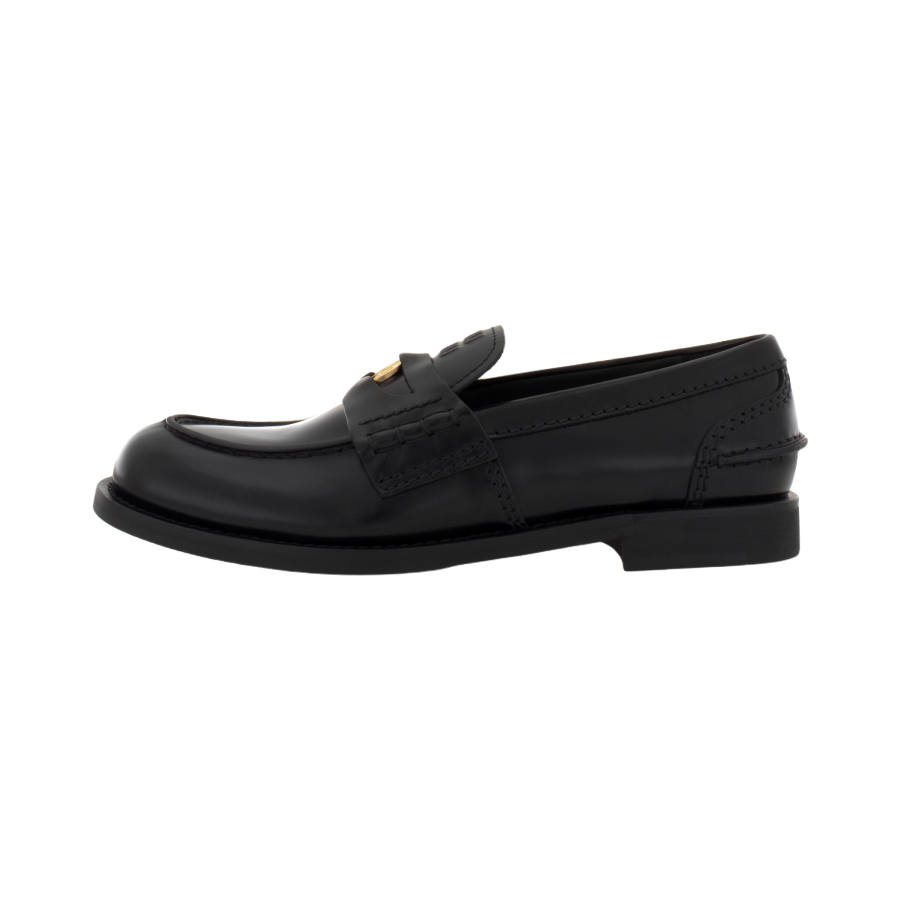 MIU MIU MIU MIU Leather Penny Loafers