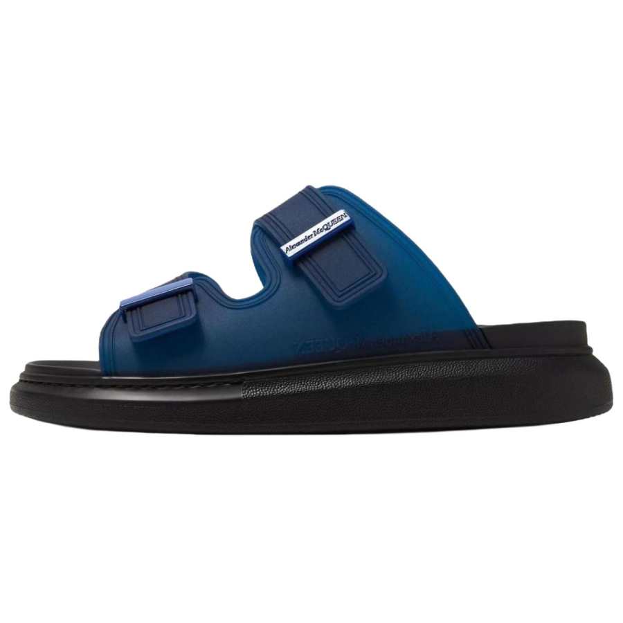 Alexander McQueen Hybrid Slide Slippers Men's Blue