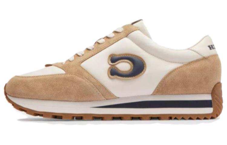 COACH Nylon Low top Casual Shoes Men's Brown