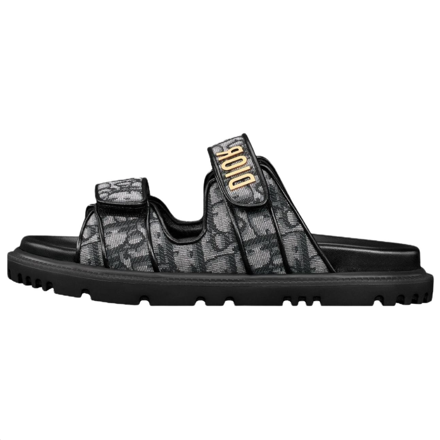 DIOR DIOR DiorAct Slide Slippers Women's Gray