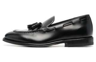 Henderson Baracco Grained Leather Loafers