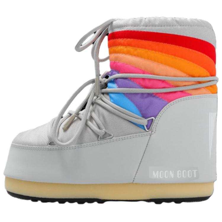 Moon Boot Moon Boot Icon Low Rainbow-print Boots