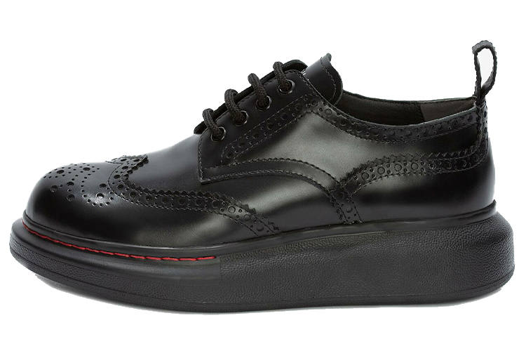 Alexander McQueen Hybrid Lace Up Black Women's