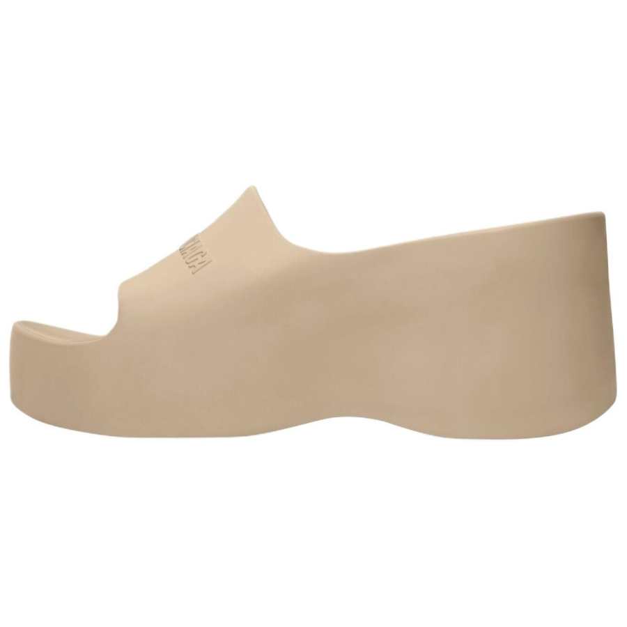 Balenciaga Slide Slippers 8cm Women's Taupe