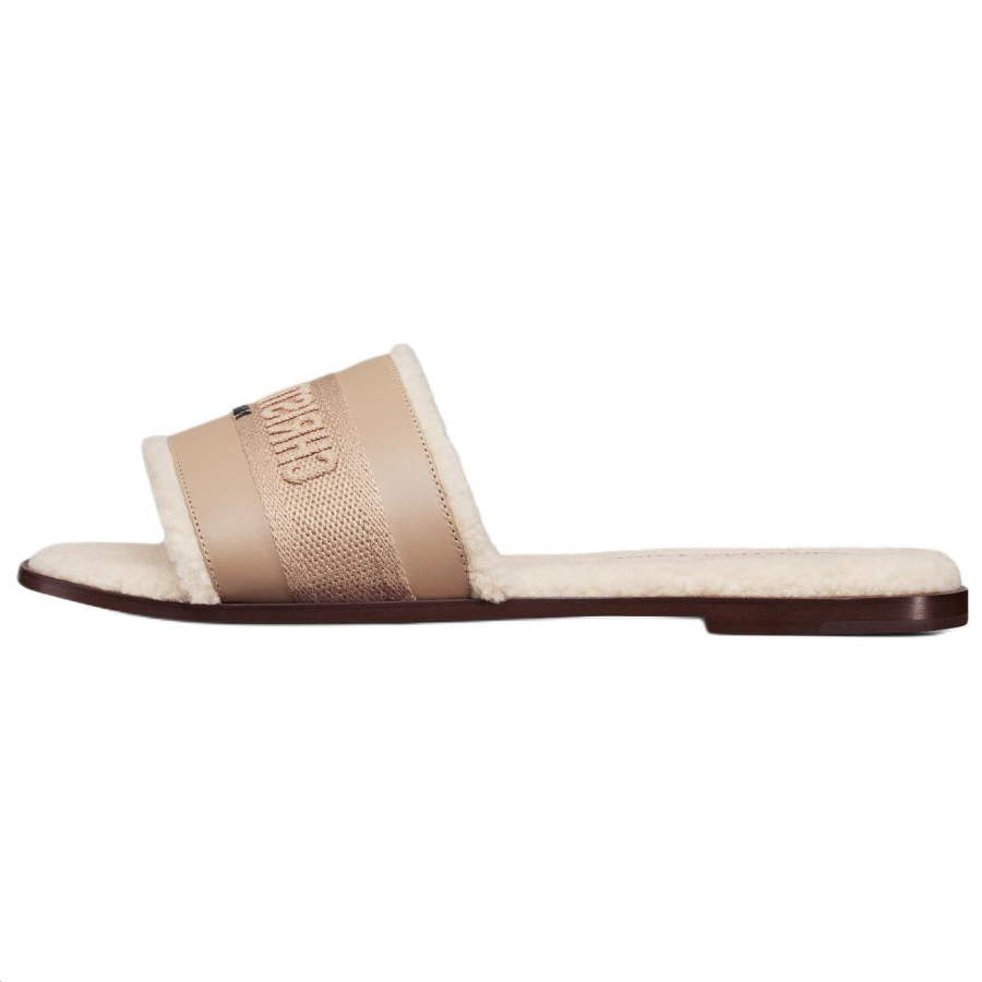 DIOR DIOR Dway Slide Slippers Women's Beige