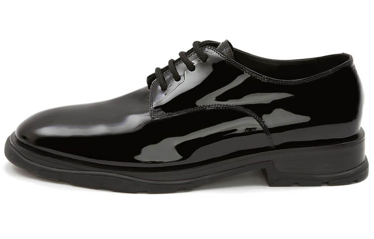 Alexander McQueen Lace-up Leather Derby Shoes