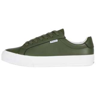 PS By Paul Smith Amos Leather Low top Skateboard Shoes Men's Khaki