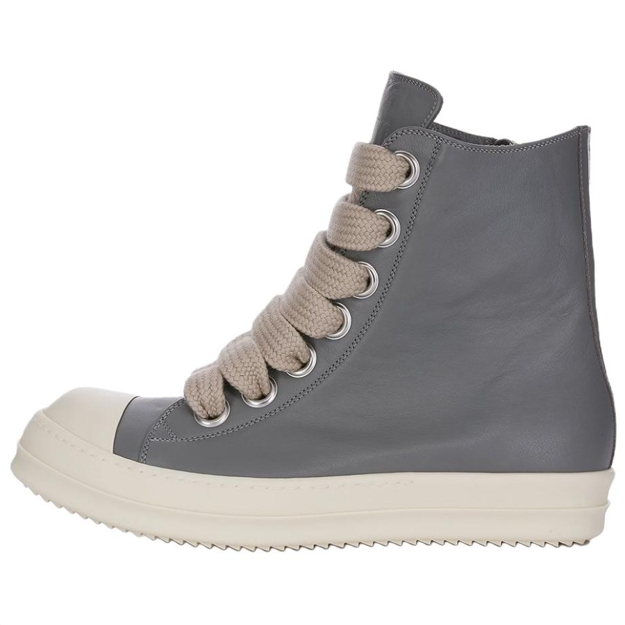 RICK OWENS RICK OWENS/RO CONCORDIANS JUMBOLACE High top Skateboard Shoes 3.5cm Men's Gray Blue