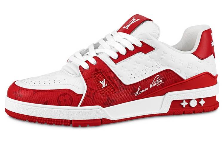 LOUIS VUITTON Louis Vuitton Trainer Low '#54 Mini Monogram - Red'