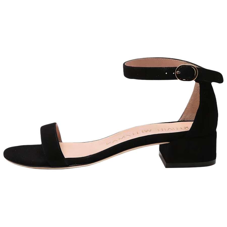 Stuart Weitzman Stuart Weitzman/SW One Strap Sandals 3.5cm Women's Black