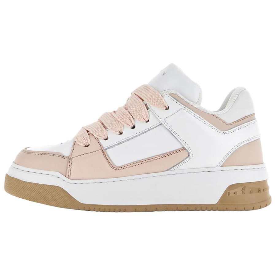 HOGAN Logo Embossed Chunky Sole Sneakers Women's