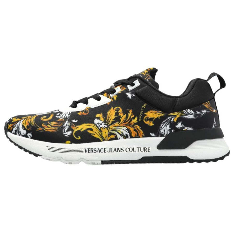 VERSACE JEANS COUTURE Low top Casual Shoes Men's Black